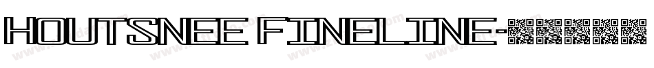 Houtsnee Fineline字体转换